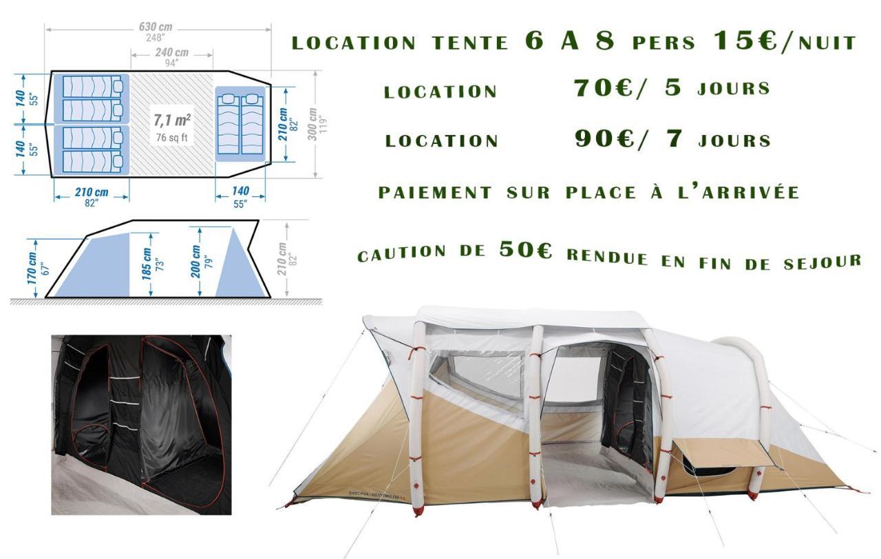 Camping Chez L'Habitant Noyal-Muzillac Eksteriør billede